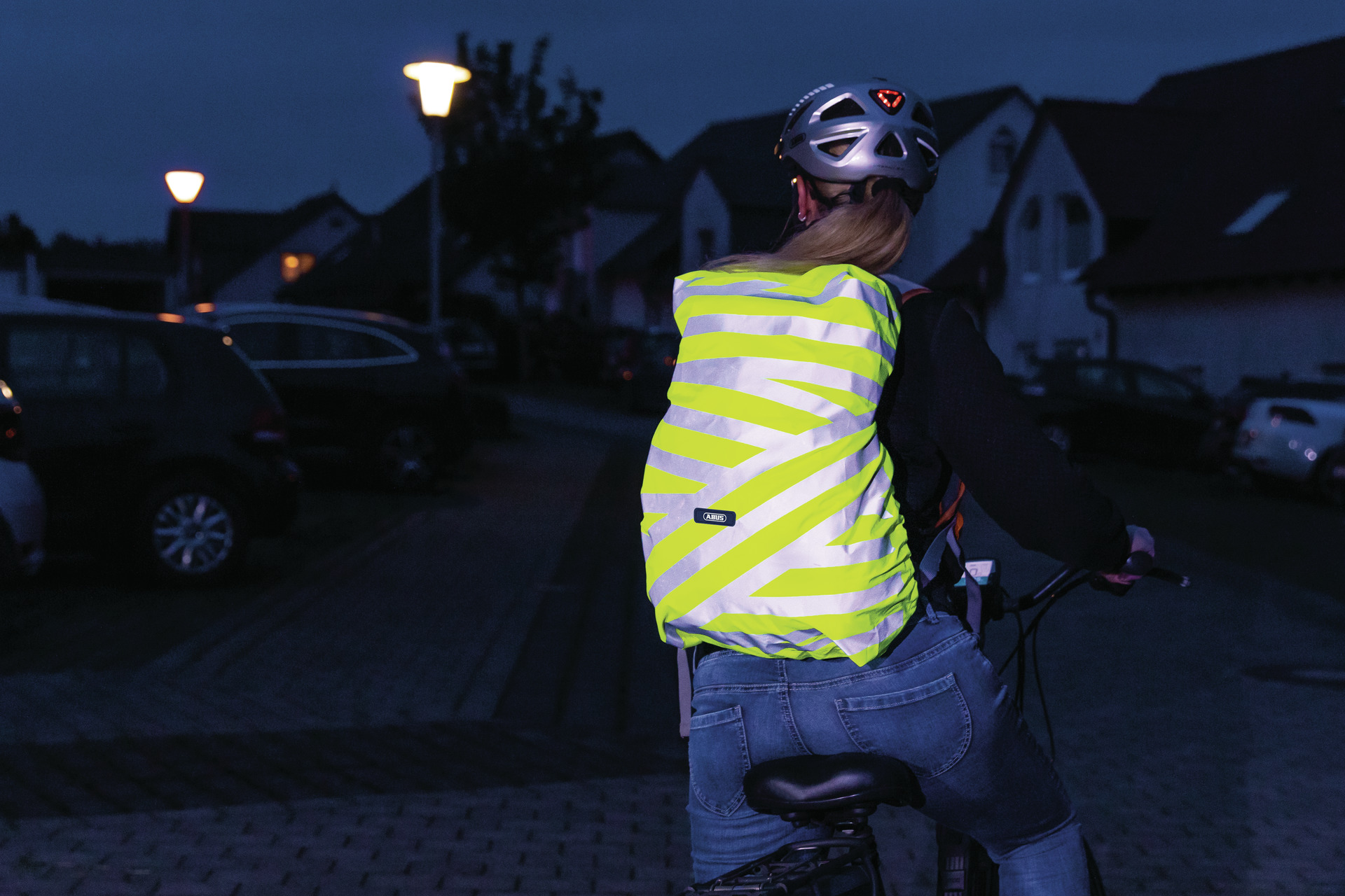 Exempel på användning - Skydd för ryggsäck Lumino X-Urban Cover