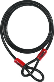Cable de acero Cobra 10/200 negro