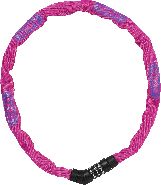 Combinación de candados y cadenas 4804C/75 rosa