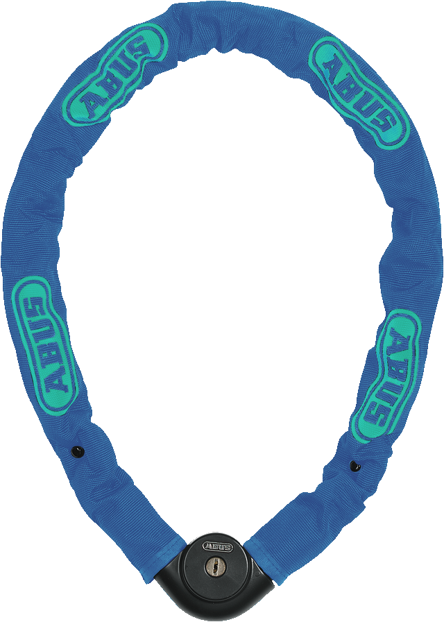 Combinación de candado y cadena 810/85 Neon azul