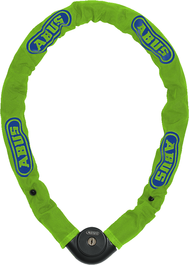 Combinación de candado y cadena 810/85 Neon verde