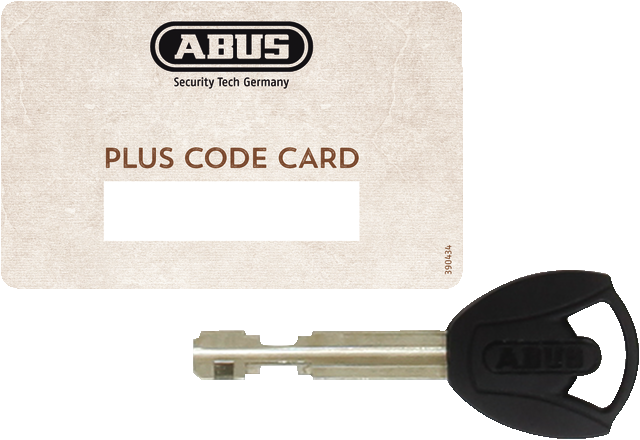 Code Card Plus mit Schlüssel