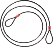 Cable de acero Cobra 12/180 negro
