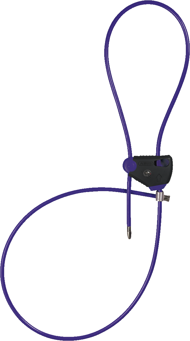 Steel cable 210/185 purple