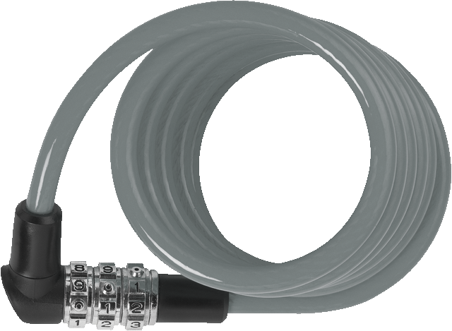 Candados de cable en espiral 3506C/120 silver