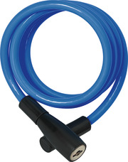 Candados de cable en espiral 3506K/120 blue