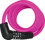 Coil Cable Lock 5510C/180/10 pink