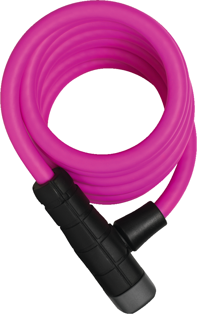 Coil Cable Lock 5510K/180/10 pink SCMU