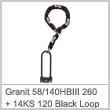 Granit 58/260HBIII 100 + 14KS 120 Black Loop
