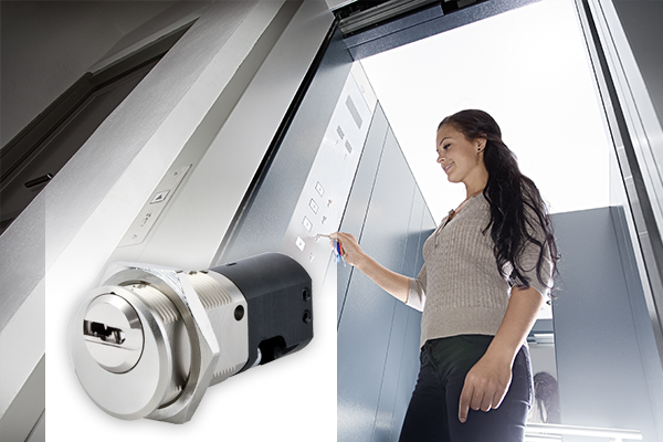 Elevator cylinder &copy; ABUS