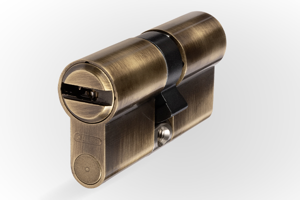 Wykończenie cylindra antyczny mosiądz © ABUS Wykończenie cylindra antyczny mosiądz © ABUS