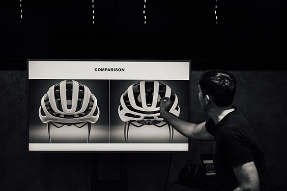 Comparison of the AirBreaker and AirBreaker 2.0 in a presentation &copy; ABUS
