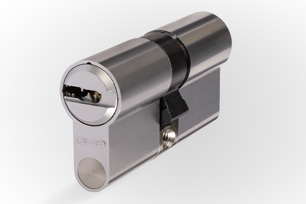 Zylinderfärbung Chrom seidenmatt © ABUS Zylinderfärbung Chrom seidenmatt © ABUS
