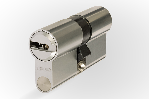 Cylinder finish nickel-plated brass © ABUS Cylinder finish nickel-plated brass © ABUS