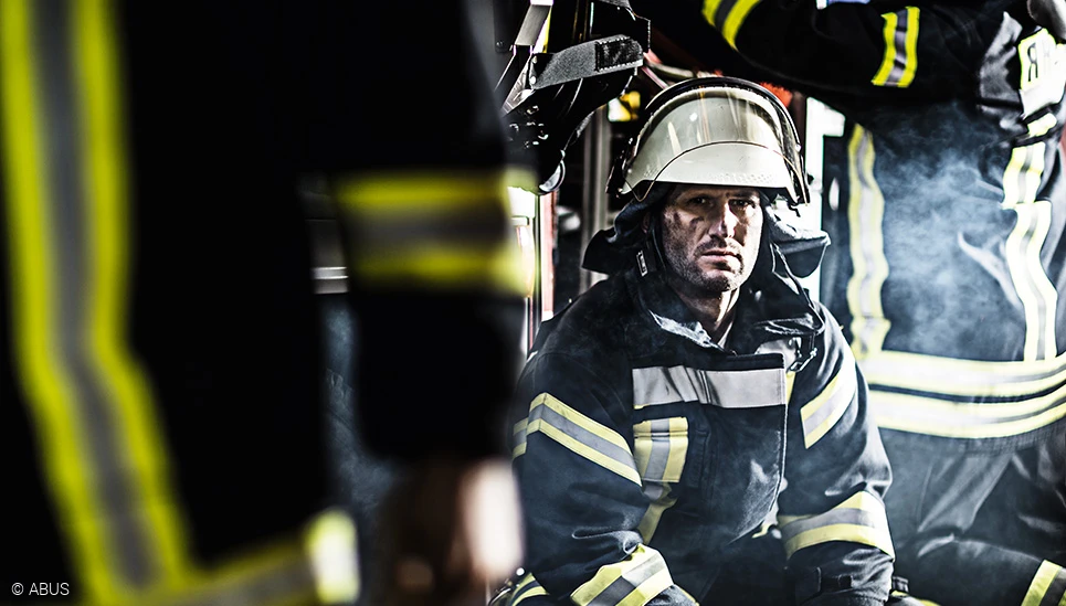 Prepared for an emergency – with our Feuerstopp fire extinguisher spray © ABUS