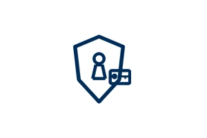 Icon sicherheit zutrittskontrolle