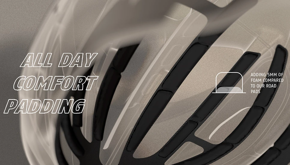 Produktrendering all day comfort padding © ABUS