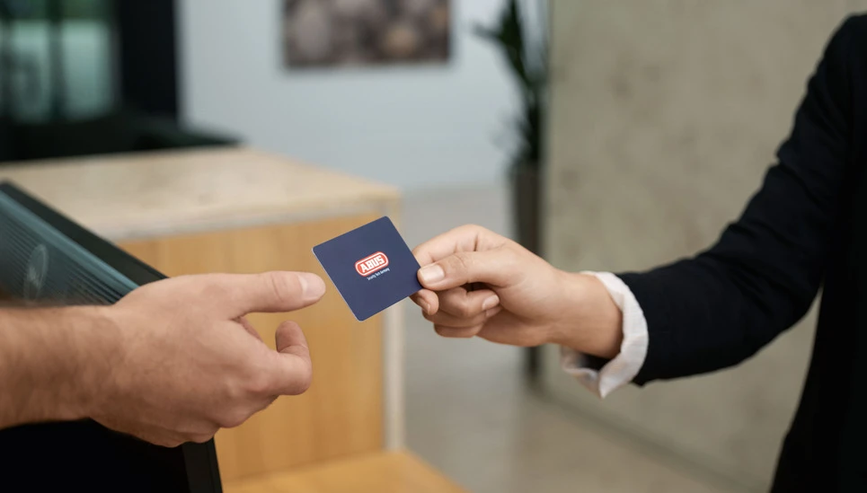 Schlüsselkarte © ABUS