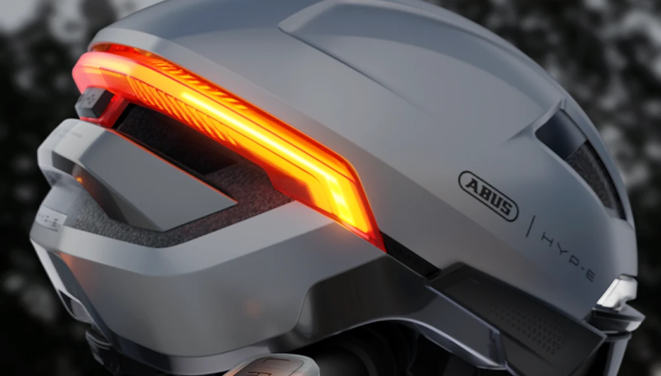 Casque urbain HYP-E vu de profil © ABUS