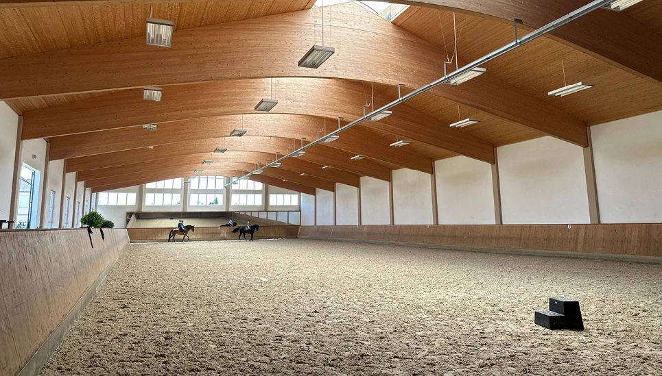 Reitbahn auf Gut Haunhorst