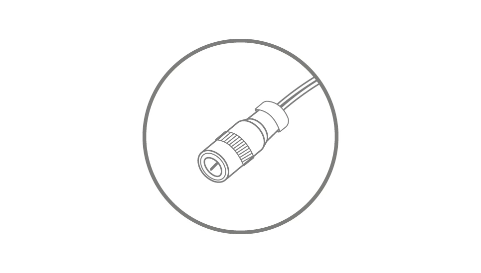 Zeichnung HD-Anschluss © ABUS