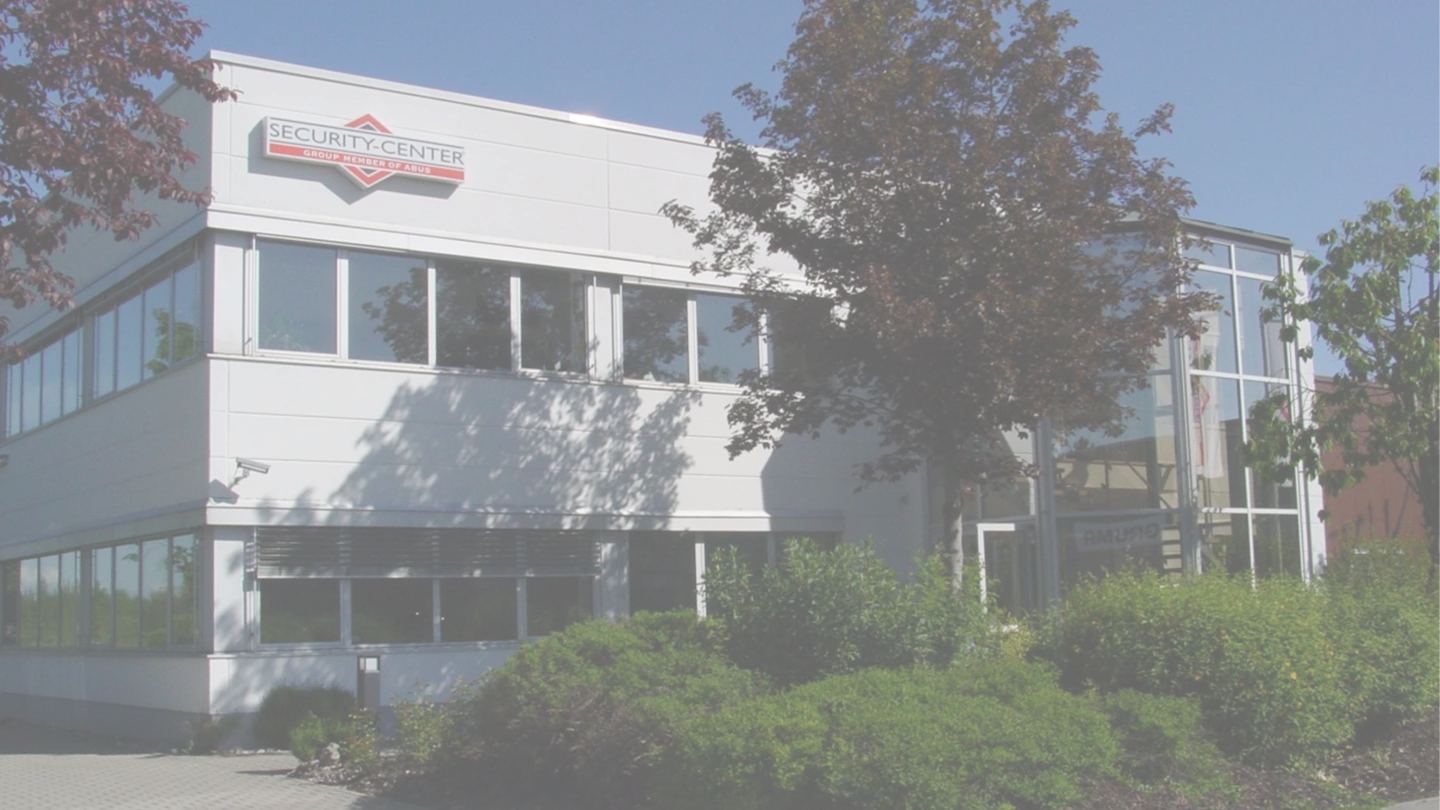Het gebouw van het ABUS Security Center in Affing © ABUS