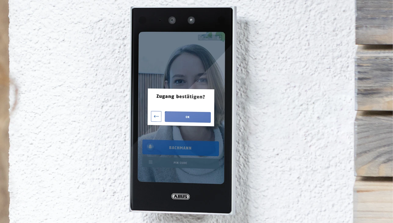 Zutritt bestätigen