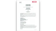Konformitätserklärung –  HomeTec Pro Tastatur CFT3000 © ABUS
