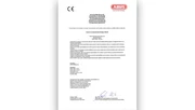 Declaration of Conformity Konformitaetserklaerung HomeTec  Pro  Bluetooth  WLAN-Bridge  CFW3100 © ABUS