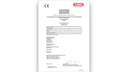 Declaration of Conformity – Citadel Micral motion detector MIBM218 © ABUS
