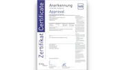 VdS-Zertifikat – Scharnierseitensicherung (Tür) TAS112 © ABUS
