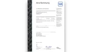 VdS-Zertifikat – Einbruchhemmendes Türschild mit Ziehschutz - Baureihe ES0-L-ZA (HLS ZS, KLS ZS, HLN ZS, KLN ZS) © ABUS