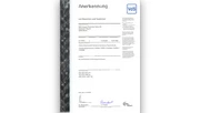 VdS-Zertifikat – Fenster-Stangenschloss FOS550, FOS550A, FOS550E © ABUS