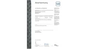 VdS-Zertifikat – Scharnierseitensicherung (Fenster) FAS97 © ABUS
