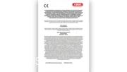Konformitätserklärung Aduro AB-10 2.1