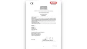 Konformitätserklärung –  HomeTec Pro Bluetooth® WLAN Bridge © ABUS