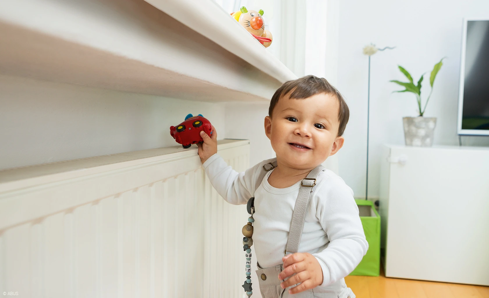 La støt prelle av – med kantbeskyttelsen PETER © ABUS