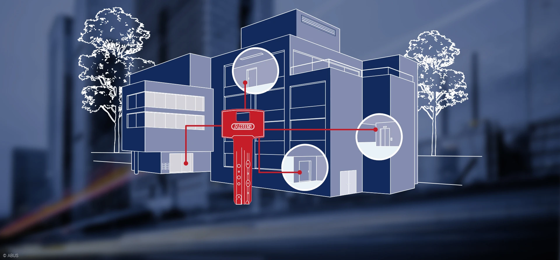 Perfekt für Ihr Objekt - Schließanlagen von ABUS © ABUS