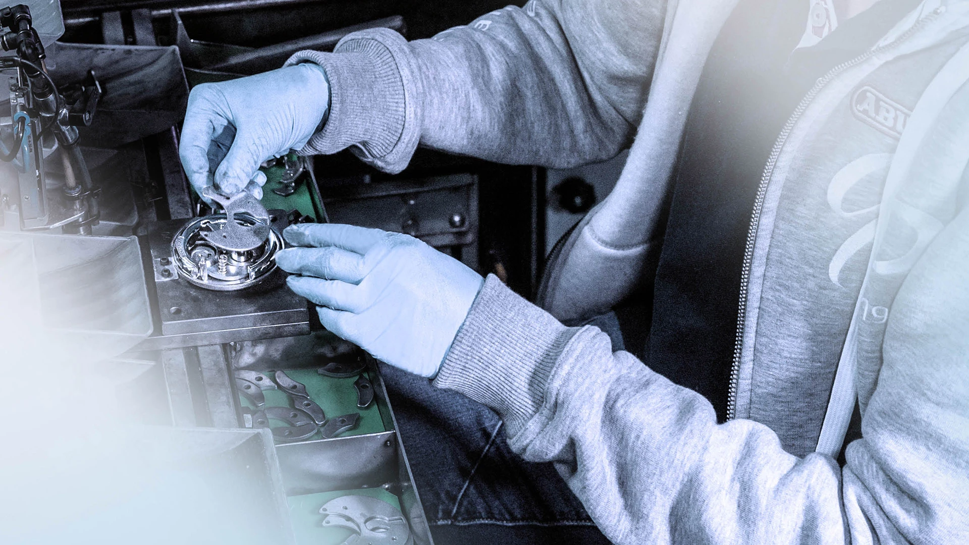 Das Diskusschloss hergestellt durch Handwerkskunst © ABUS