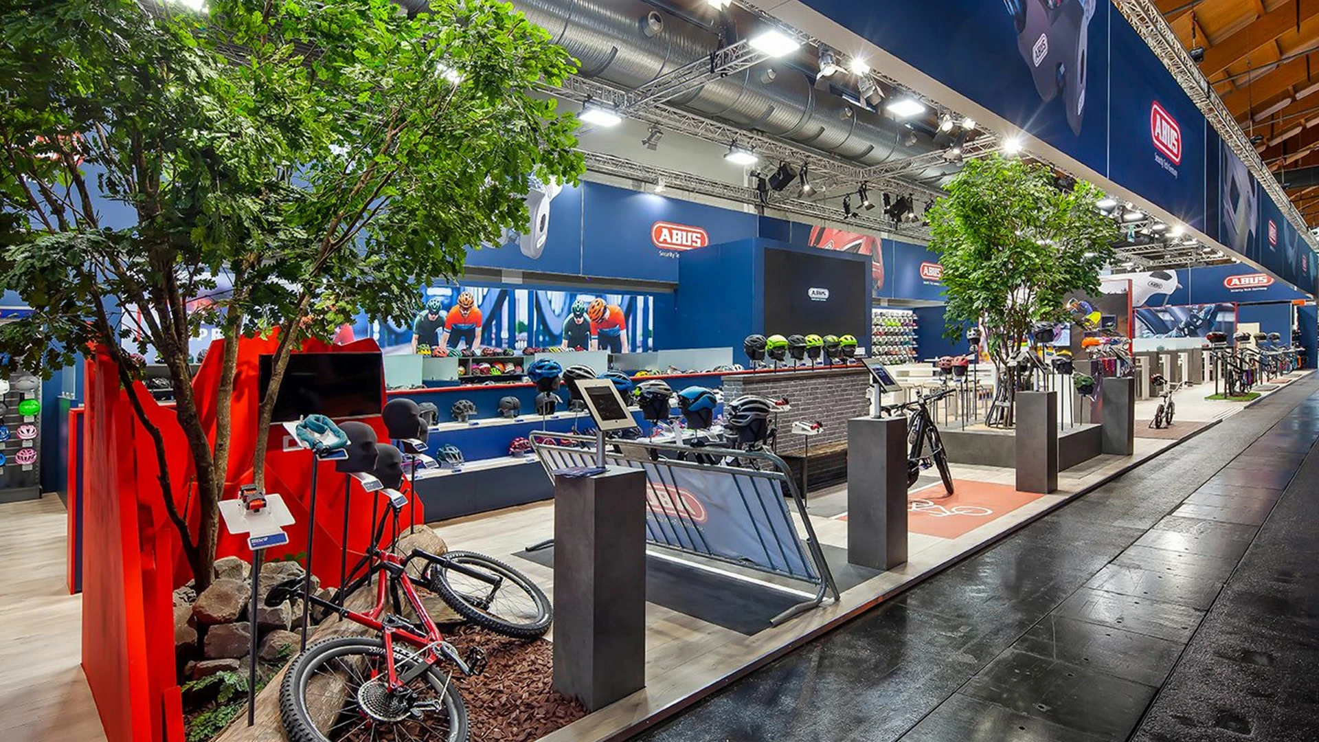 ABUS Messe-Stand Eurobike © ABUS