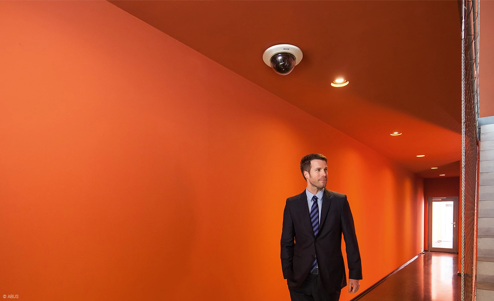 Your security in view - with our surveillance cameras © ABUS