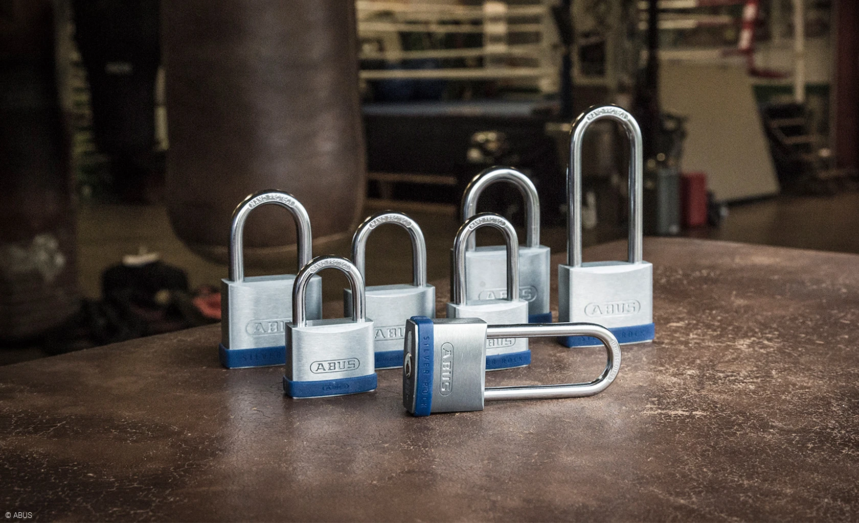 Silver rock™ padlocks - solid and resistant © ABUS