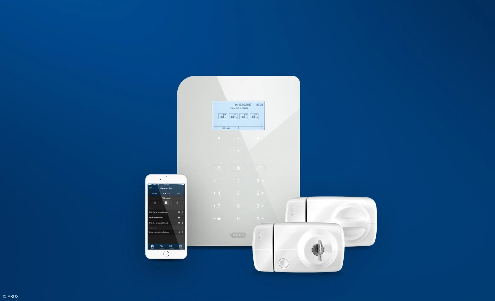 Discover the entire Secvest range © ABUS