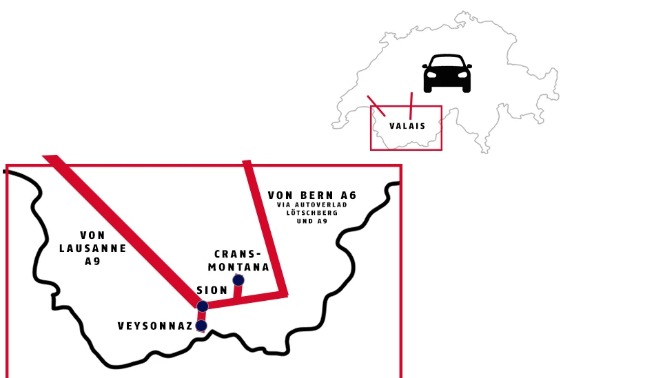 Anfahrt Privatauto