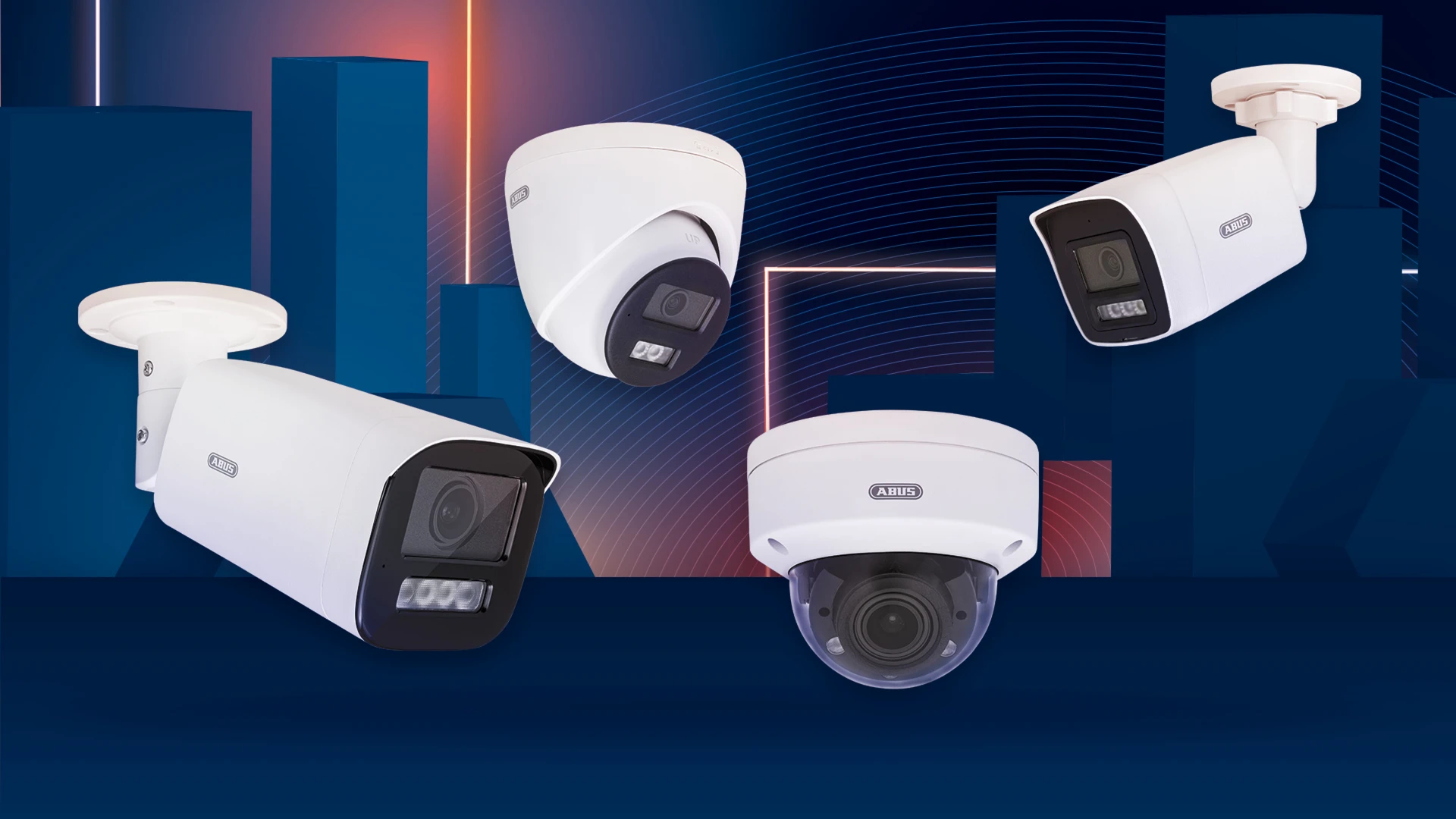 Verschiedene Analog Kameras von ABUS