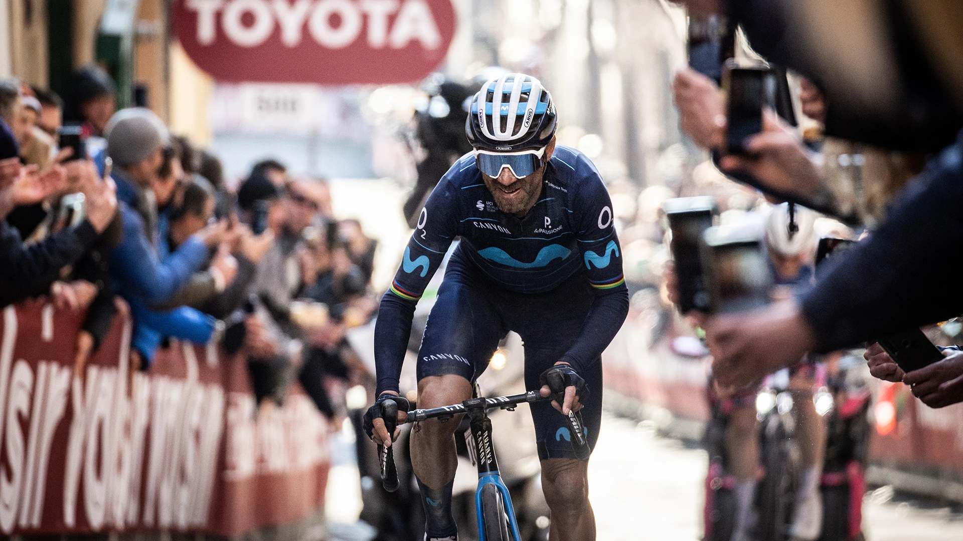 Alejandro Valverde, Movistar Team / ©ABUS