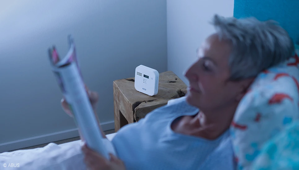 Protect the ones you love – install CO alarms © ABUS