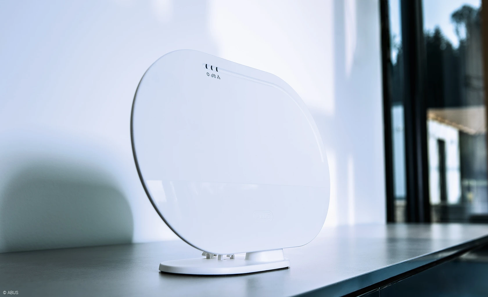 The Smartvest alarm panel is the heart of the Smartvest system © ABUS