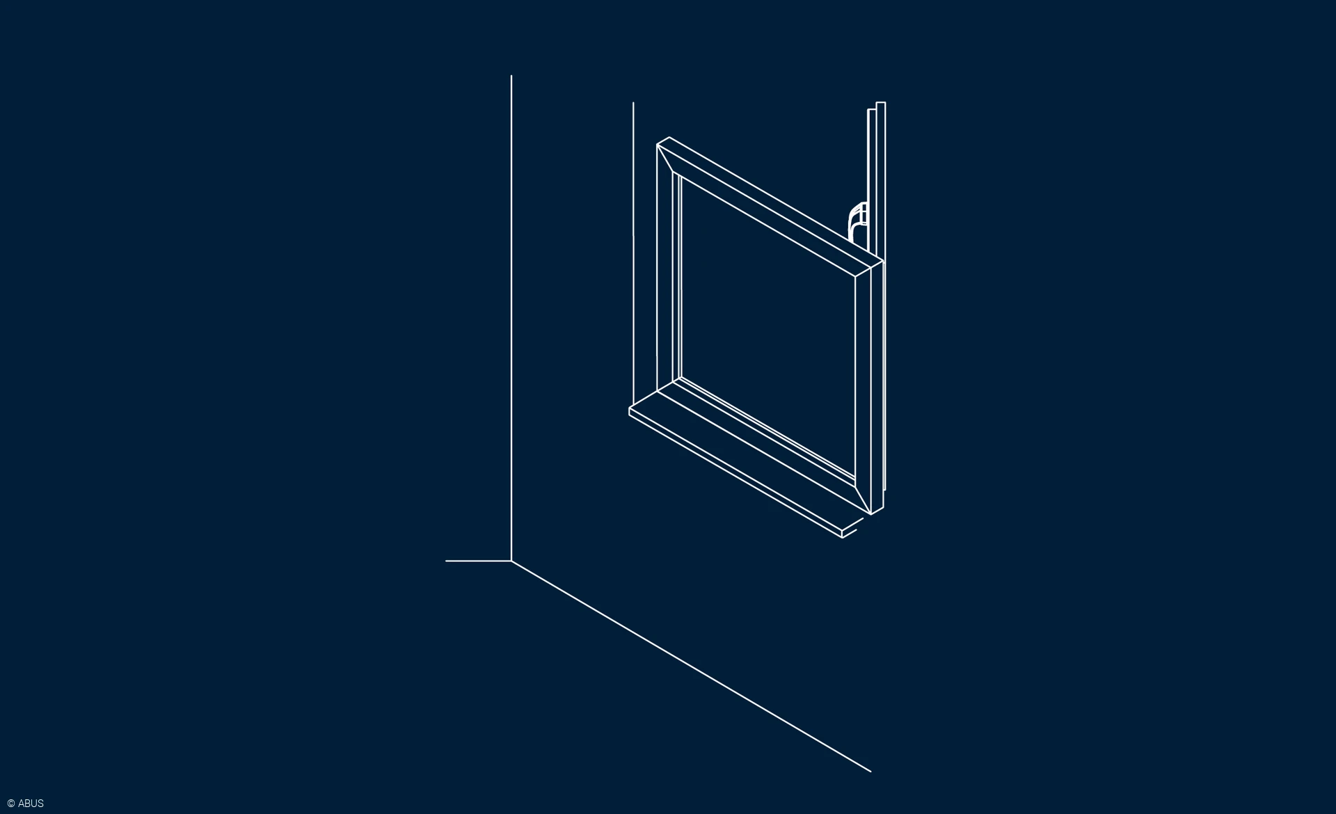 Find the right security for outward-opening windows © ABUS