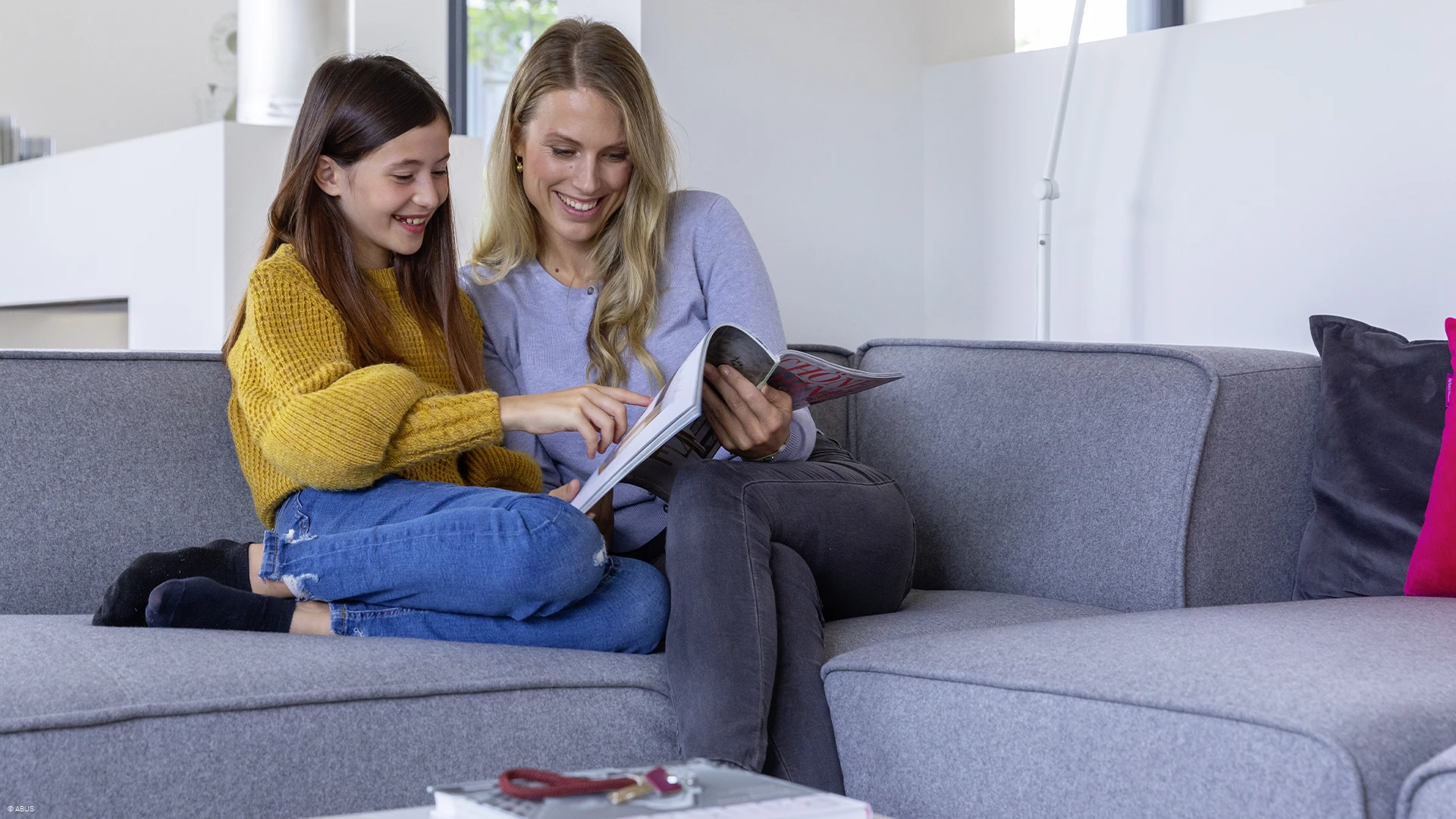 Siéntase seguro en casa © ABUS